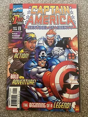 Buy Captain America Sentinel Of Liberty #1 1998 Marvel Comics  • 2£