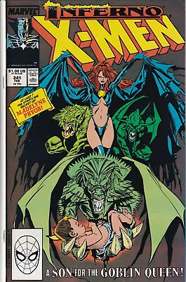 Buy THE UNCANNY X-MEN Vol. 1 #241 February 1989 MARVEL Comics - Longshot • 16.62£