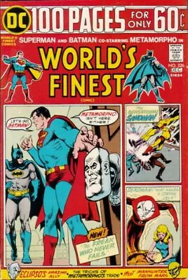 Buy WORLD'S FINEST COMICS #226 F, 100 Pages, Giant, DC Comics 1974 Stock Image • 11.86£