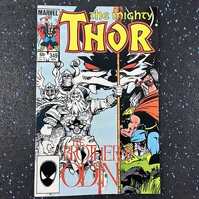 Buy Thor #349 (Origin Of The Odinforce, Odin's Power) 1984 (VF+ 8.5) • 4.02£