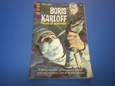 Buy BORIS KARLOFF - TALES OF MYSTERY #19 Gold Key Comics 1967 • 8.29£