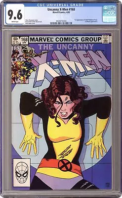 Buy Uncanny X-Men #168D CGC 9.6 1983 4408016004 1st App. Madelyne Pryor • 116.62£