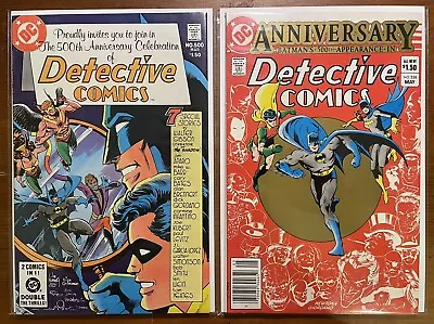Buy DC Detective Comics 2 Issue Lot #500 And #526 Batman! High Grade! • 26.09£