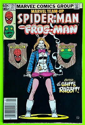 Buy Marvel Team-up #131 (1983) 1st Lorina Dodson White Rabbit Newsstand | Spider-man • 23.15£