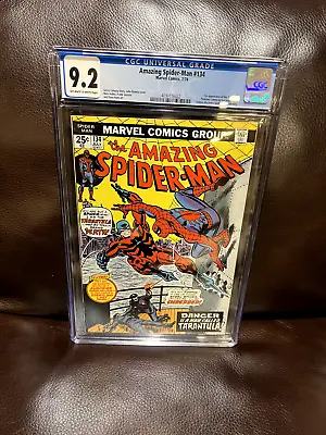 Buy Amazing Spider-Man 134 CGC 9.2 NM- 1st APPEARANCE Tarantula W Punisher Cameo WOW • 418.23£