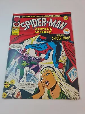 Buy SPIDER-MAN Comics Weekly - No 123 - Date 21/06/1975 - UK Comic • 8.99£