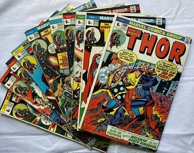 Buy Thor #208 To #218 Bundle 10 Books Missing 210 • 18£
