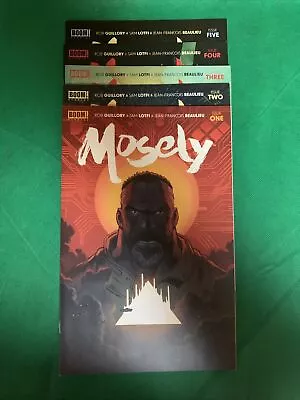 Buy Mosely 1-5, Boom Studios, Complete Series, Rob Guillory • 8£