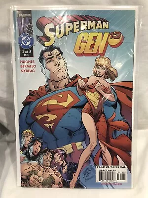 Buy Superman/Gen 13 #1-3 ALL CAMPBELL VARIANTS And Original Covers Complete Set • 40£