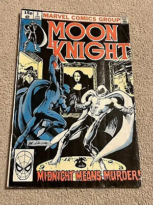 Buy MOON KNIGHT #3 (1980) - First Midnight Man • 25£