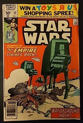 Buy Star Wars #40 • Marvel Comic • 1980 • Key Issue-1st Rogue Squadron   • 10.39£