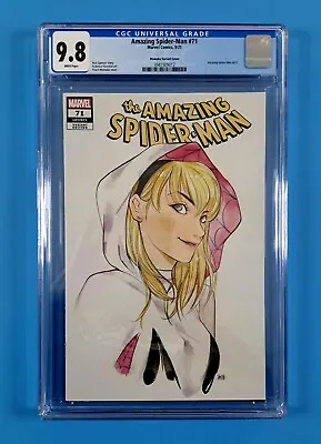 Buy Amazing Spider-Man #71 CGC 9.8 Peach Momoko Variant Spider-Gwen Stacy🕷🕸🔥 • 55.15£
