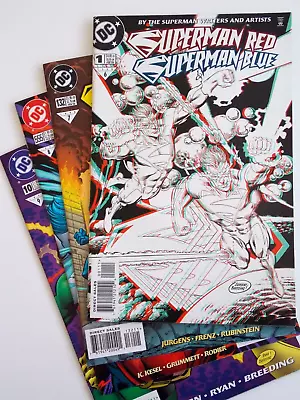 Buy Superman Red/Superman Blue -  Special No 1 And First Arc - 4 Issue Lot (1998)  • 9.99£