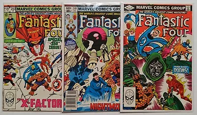 Buy Fantastic 4 Four Vol. 1: #246 #248 #250 NEWSSTAND MARVEL SET LOT 1982 1983 NICE! • 7.83£