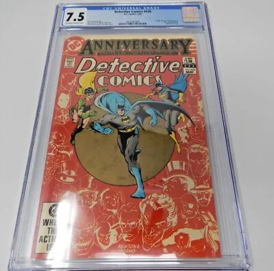 Buy Detective Comics 526 5/83 D.C. Comics CGC 7.5 • 50.42£