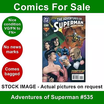 Buy DC Adventures Of Superman #535 Comic - VG/FN+ 01 June 1996 • 3.99£