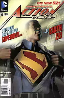 Buy Action Comics (2nd Series) #9 VF; DC | New 52 Superman Grant Morrison Calvin Ell • 27.66£