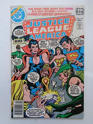 Buy DC COMICS . JUSTICE LEAGUE Of AMERICA  #161 DEC. 1978   PLEASE READ CONDITION • 8.50£