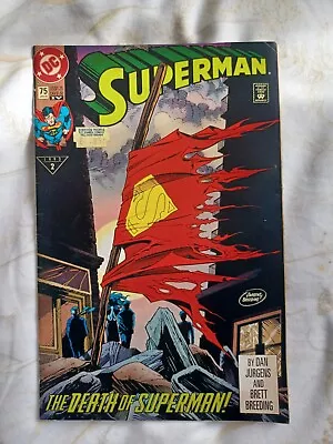 Buy Superman #75 1993  DC Comics - The Death Of Superman 1993/2 - Magazine / Comic • 35£