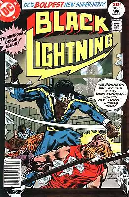 Buy DC Comics Black Lightning 1 3/77 RAW VF+/NM- • 39.56£