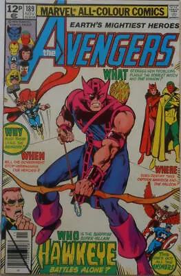 Buy Avengers (1963) # 189 UK Price (8.5-VF+) Deathbird 1979 • 11.70£