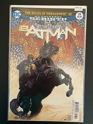 Buy DC Universe Rebirth Batman 33 High Grade DC Comic Book CL99-79 • 7.99£