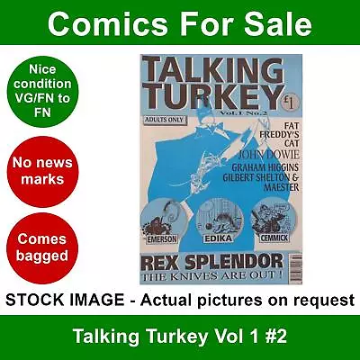 Buy Talking Turkey Vol 1 #2 Comic - VG/FN Clean 01 January 1991 • 3.99£