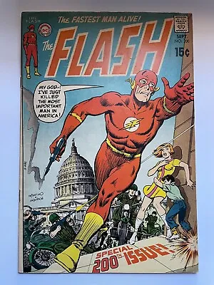 Buy The Flash #200 Bronze Age Comic September DC Vintage Comic Book Special Issue • 24.11£