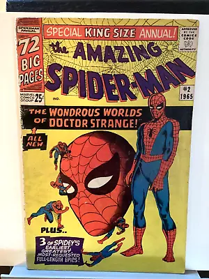 Buy Amazing Spider-man Annual #2 Marvel 1964 1st Meeting Doctor Strange • 31.60£