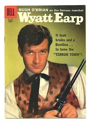 Buy Four Color #860 4.0 Wyatt Earp #1 Photo Cover Dell Ow Pgs 1957 • 25.50£