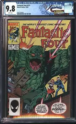 Buy Marvel Fantastic Four #271 10/84 FANTAST CGC 9.8 White Pages • 86.97£