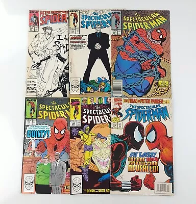 Buy The Spectacular Spider-Man #133 139 145 150 162 226 Lot (1987 Marvel Comics) • 10.39£