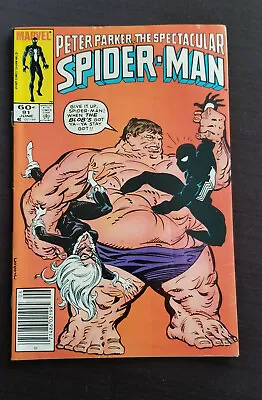 Buy Spectacular Spider-Man #91  MARVEL Comics 1984 VF NEWSSTAND 275 • 7.06£