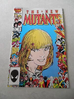Buy The New Mutants #45, Marvel 25th Anniversary Cover 1986 Unread 9.4 Nm Or Better! • 9.48£