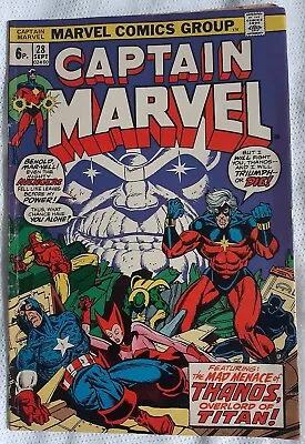 Buy CAPTAIN MARVEL # 28, Marvel Comics, 1973 • 18£