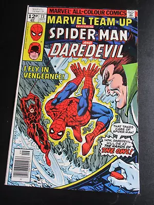 Buy Marvel Team-Up # 73  Sept 1978 DAREDEVIL  Very Fine ( VF ) Pence Copy . • 4£