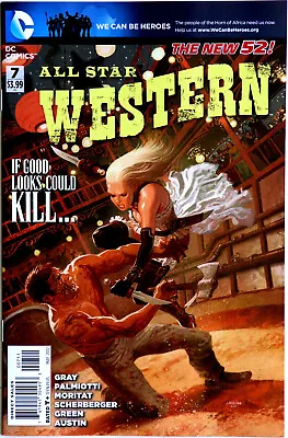 Buy All-Star Western Jonah Hex #7 New 52 - DC Comics - Gray - Palmiotti - Moritat • 8.95£