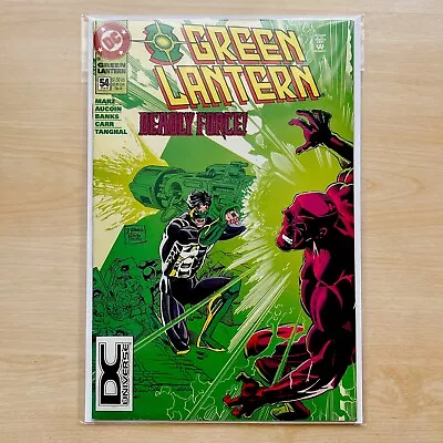 Buy Green Lantern 54 DC Comics 1994 Vol 3 DC Universe Logo Bagged Bored • 10£