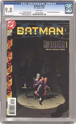 Buy Batman #570 CGC 9.8 1999 0273147007 • 110.85£