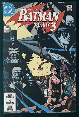 Buy Batman 436 Fine 1st Appearance Of Tim Drake DC Comics 1989 • 4.82£