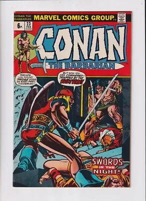 Buy Conan The Barbarian (1970) #  23 UK Price (7.0-FVF) (2045201) 1st (Cameo) Red... • 157.50£