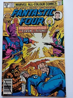 Buy Fantastic Four Comic 212 • 30£