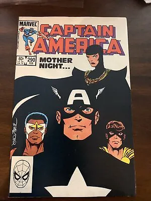 Buy Captain America #290  Mother Superior 1st Appearance Becomes Sin Marvel 1983 @ • 7.88£