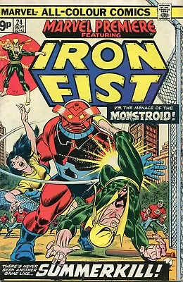 Buy Marvel Premiere # 24 - Iron Fist - Marvel Softball Team - Gil Kane Cover  • 2.99£