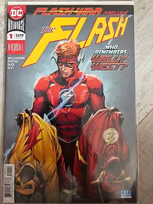 Buy The Flash Annual #1 DC Comics 2018 Prelude To Flash War • 6.95£