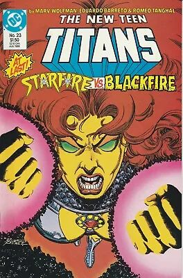 Buy DC Comics The New Teen Titans 23 Aug 1986 • 2.75£