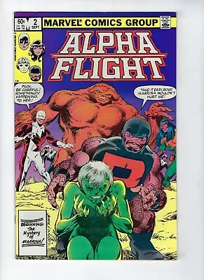 Buy ALPHA FLIGHT # 2 (1st App. Master Of The World, JOHN BYRNE, Sept 1983) VF- • 4.95£
