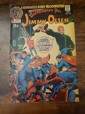 Buy Superman's Pal Jimmy Olsen #135 DC Comics 1971 NEAL ADAMS KEY 2ND DARKSEID 1 App • 20.09£