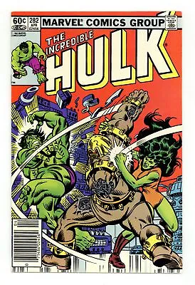 Buy Incredible Hulk #282 VF- 7.5 1983 • 37.05£