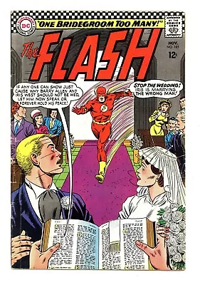 Buy Flash #165 4.0 Flash Marries Iris West Professor Zoom App Ow Pgs 1966 • 22.39£
